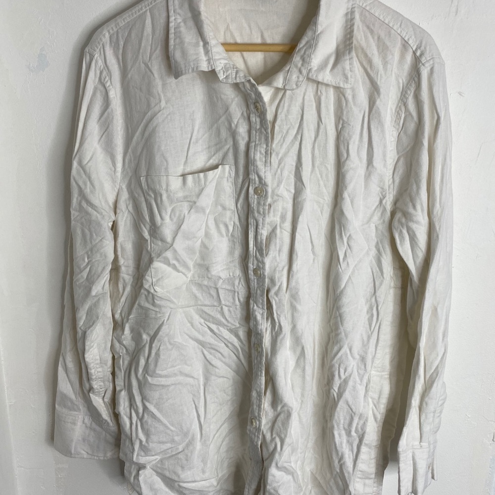 White button up
